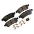 DX1100 by MONROE - Total Solution Semi-Metallic Brake Pads