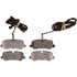 DX1099A by MONROE - Total Solution Semi-Metallic Brake Pads