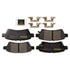 DX1101 by MONROE - Total Solution Semi-Metallic Brake Pads