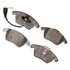 DX1107A by MONROE - Total Solution Semi-Metallic Brake Pads