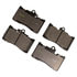 DX1118 by MONROE - Total Solution Semi-Metallic Brake Pads