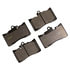 DX1118 by MONROE - Total Solution Semi-Metallic Brake Pads