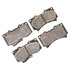 DX1119 by MONROE - Total Solution Semi-Metallic Brake Pads