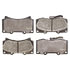 DX1119 by MONROE - Total Solution Semi-Metallic Brake Pads