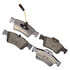 DX1122A by MONROE - Total Solution Semi-Metallic Brake Pads