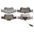 DX1122A by MONROE - Total Solution Semi-Metallic Brake Pads