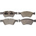 DX1123 by MONROE - Total Solution Semi-Metallic Brake Pads