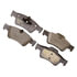 DX1122 by MONROE - Total Solution Semi-Metallic Brake Pads