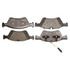 DX1123A by MONROE - Total Solution Semi-Metallic Brake Pads