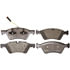 DX1123A by MONROE - Total Solution Semi-Metallic Brake Pads