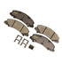 DX1159 by MONROE - Total Solution Semi-Metallic Brake Pads