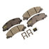 DX1159 by MONROE - Total Solution Semi-Metallic Brake Pads