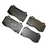 DX1149 by MONROE - Monroe Brakes Total Solution Semi-Metallic Brake Pads