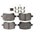 DX1160 by MONROE - Total Solution Semi-Metallic Brake Pads