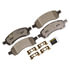 DX1169 by MONROE - Total Solution Semi-Metallic Brake Pads