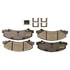 DX1159 by MONROE - Total Solution Semi-Metallic Brake Pads