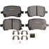DX1160 by MONROE - Monroe Brakes Total Solution Semi-Metallic Brake Pads