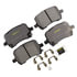 DX1160 by MONROE - Total Solution Semi-Metallic Brake Pads