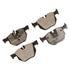 DX1170 by MONROE - Total Solution Semi-Metallic Brake Pads