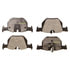 DX1170 by MONROE - Total Solution Semi-Metallic Brake Pads