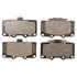 DX1182 by MONROE - Total Solution Semi-Metallic Brake Pads