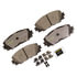 DX1184A by MONROE - Total Solution Semi-Metallic Brake Pads