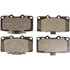 DX1182 by MONROE - Total Solution Semi-Metallic Brake Pads
