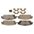 DX1194 by MONROE - Total Solution Semi-Metallic Brake Pads