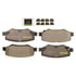 DX1274 by MONROE - Total Solution Semi-Metallic Brake Pads