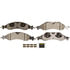 DX1278 by MONROE - Total Solution Semi-Metallic Brake Pads