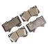 DX1303 by MONROE - Total Solution Semi-Metallic Brake Pads