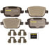 DX1314A by MONROE - Total Solution Semi-Metallic Brake Pads