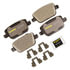 DX1314A by MONROE - Total Solution Semi-Metallic Brake Pads