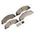 DX1328 by MONROE - Total Solution Semi-Metallic Brake Pads