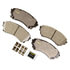 DX1331 by MONROE - Total Solution Semi-Metallic Brake Pads