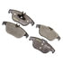 DX1341 by MONROE - Total Solution Semi-Metallic Brake Pads