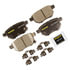 DX1354 by MONROE - Total Solution Semi-Metallic Brake Pads