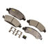 DX1363 by MONROE - Total Solution Semi-Metallic Brake Pads