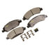 DX1363 by MONROE - Total Solution Semi-Metallic Brake Pads