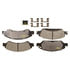 DX1363 by MONROE - Total Solution Semi-Metallic Brake Pads