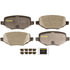 DX1377 by MONROE - Total Solution Semi-Metallic Brake Pads