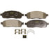 DX1392 by MONROE - Total Solution Semi-Metallic Brake Pads