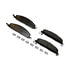 DX1400 by MONROE - Monroe Brakes Total Solution Semi-Metallic Brake Pads