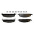 DX1400 by MONROE - Monroe Brakes Total Solution Semi-Metallic Brake Pads