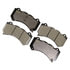 DX1405 by MONROE - Total Solution Semi-Metallic Brake Pads