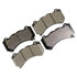 DX1405 by MONROE - Total Solution Semi-Metallic Brake Pads