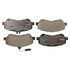 DX1406W by MONROE - Total Solution Semi-Metallic Brake Pads