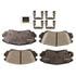 DX1421 by MONROE - Total Solution Semi-Metallic Brake Pads