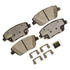 DX1444 by MONROE - Total Solution Semi-Metallic Brake Pads