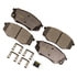 DX1447 by MONROE - Total Solution Semi-Metallic Brake Pads